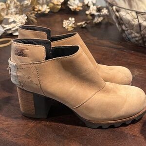 Sorel Addington Waterproof Suede Ankle Boots